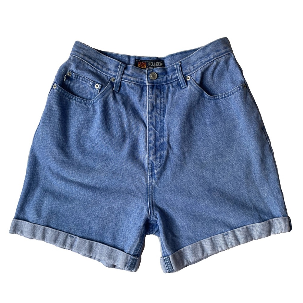 Vintage Route 66 shorts! Honestly the brightest blue i’ve seen in denim.